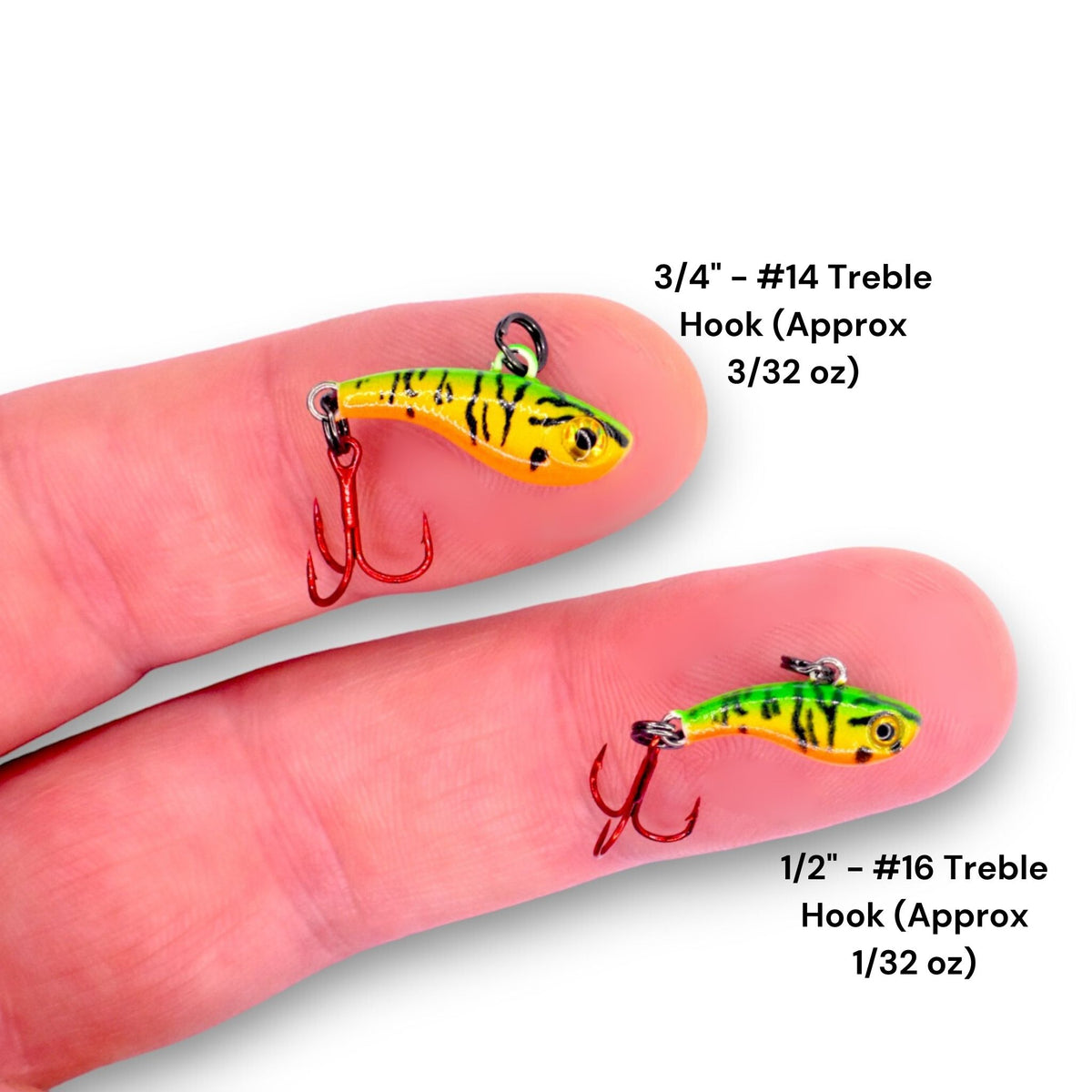 TUNGSTEN T-RIP FIRETIGER MINI VIBE BAIT TUNGSTEN T-RIP FIRETIGER MINI VIBE BAIT
