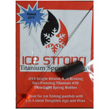 ICE STRONG TITANIUM SPRING BOBBERS - Kenders Outdoors