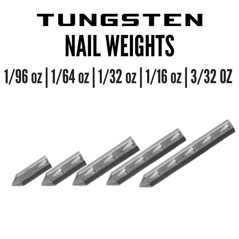 TUNGSTEN NAIL WEIGHTS – Kenders Outdoors