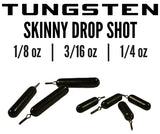 TUNGSTEN SKINNY DROP SHOT WEIGHTS - Kenders Outdoors