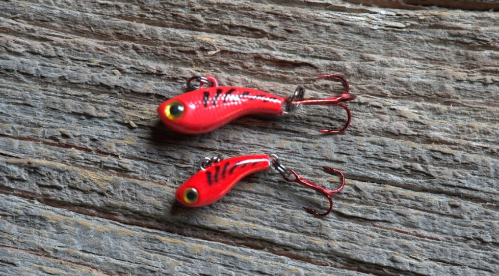 TUNGSTEN T-RIP RED TIGER GLOW MINI VIBE BAIT – Kenders Outdoors