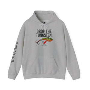 “Drop the Tungsten.” Hoodie – Firetiger T-Rip Design | Kenders Outdoors™