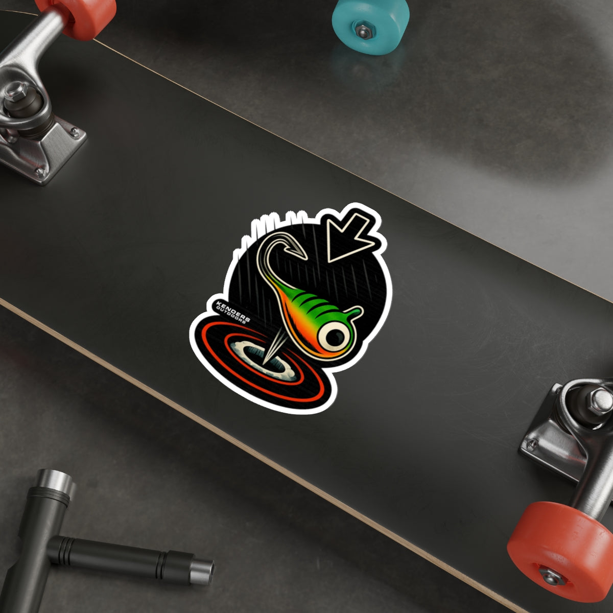 Tungsten Jig Decal | Durable Die-Cut Fishing Sticker – Kenders Outdoors™