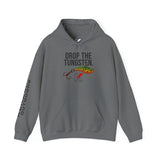 “Drop the Tungsten.” Hoodie – Firetiger T-Rip Design | Kenders Outdoors™