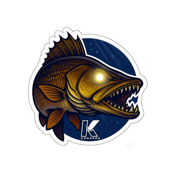 Walleye Eye Glow Fishing Decal | Kenders Outdoors™