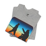 Don’t Drill Near Me Ice Fishing Sunset T-Shirt | Kenders Outdoors™