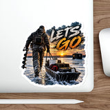Let's Go Ice Fishing Decal | Kenders Outdoors™