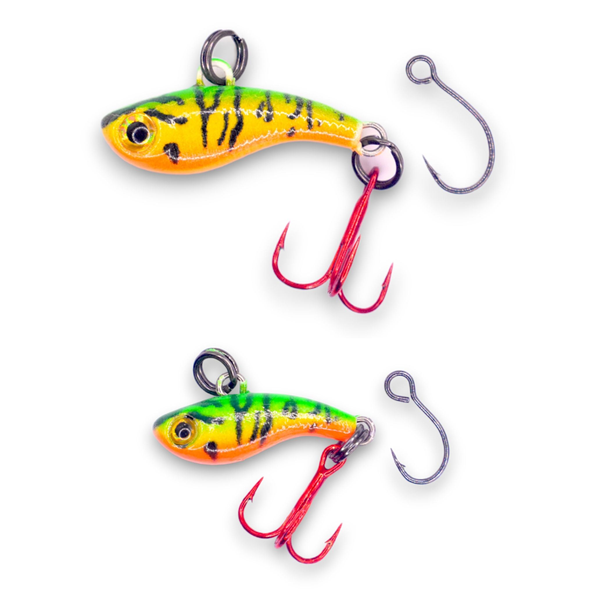 Kenders T-Rip Tungsten Mini Vibe Bait, 3/4 Oz, Firetiger Kenders T-Rip Tungsten Mini Vibe Bait, 3/4 Oz, Firetiger