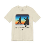 Don’t Drill Near Me Ice Fishing Sunset T-Shirt | Kenders Outdoors™