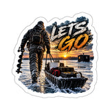 Let's Go Ice Fishing Decal | Kenders Outdoors™