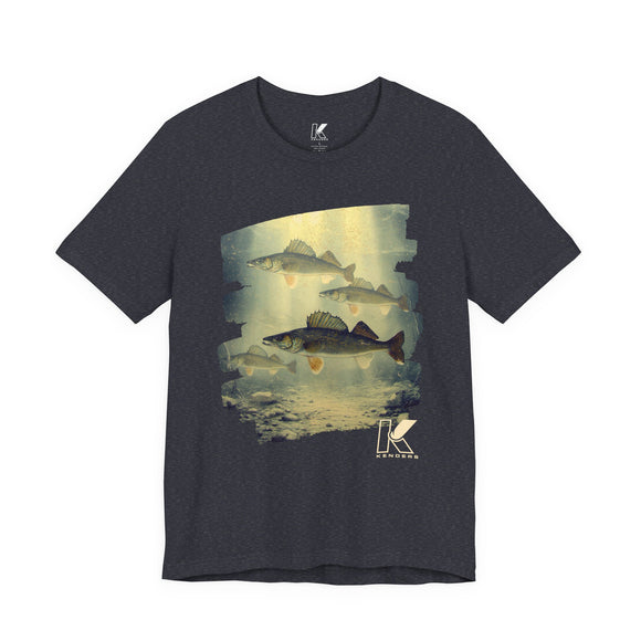 “Below the Eye” Walleye Ice Fishing T-Shirt | Kenders Outdoors™
