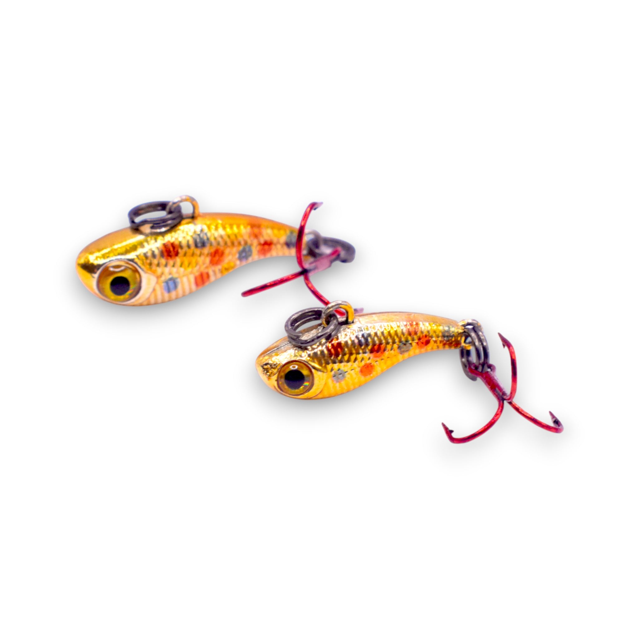 TUNGSTEN T-RIP METALLIC GOLD WONDERBREAD MINI VIBE BAIT – Kenders