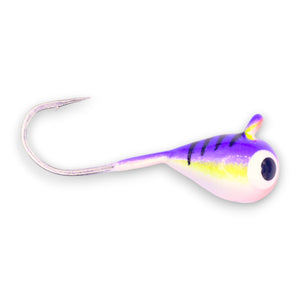 PURPLE CLOWN BRIGHT UV TUNGSTEN JIG (1/64th oz) 3mm