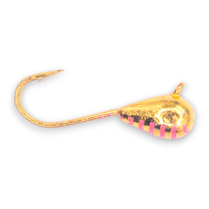 GOLD PINK STRIPE TUNGSTEN JIG
