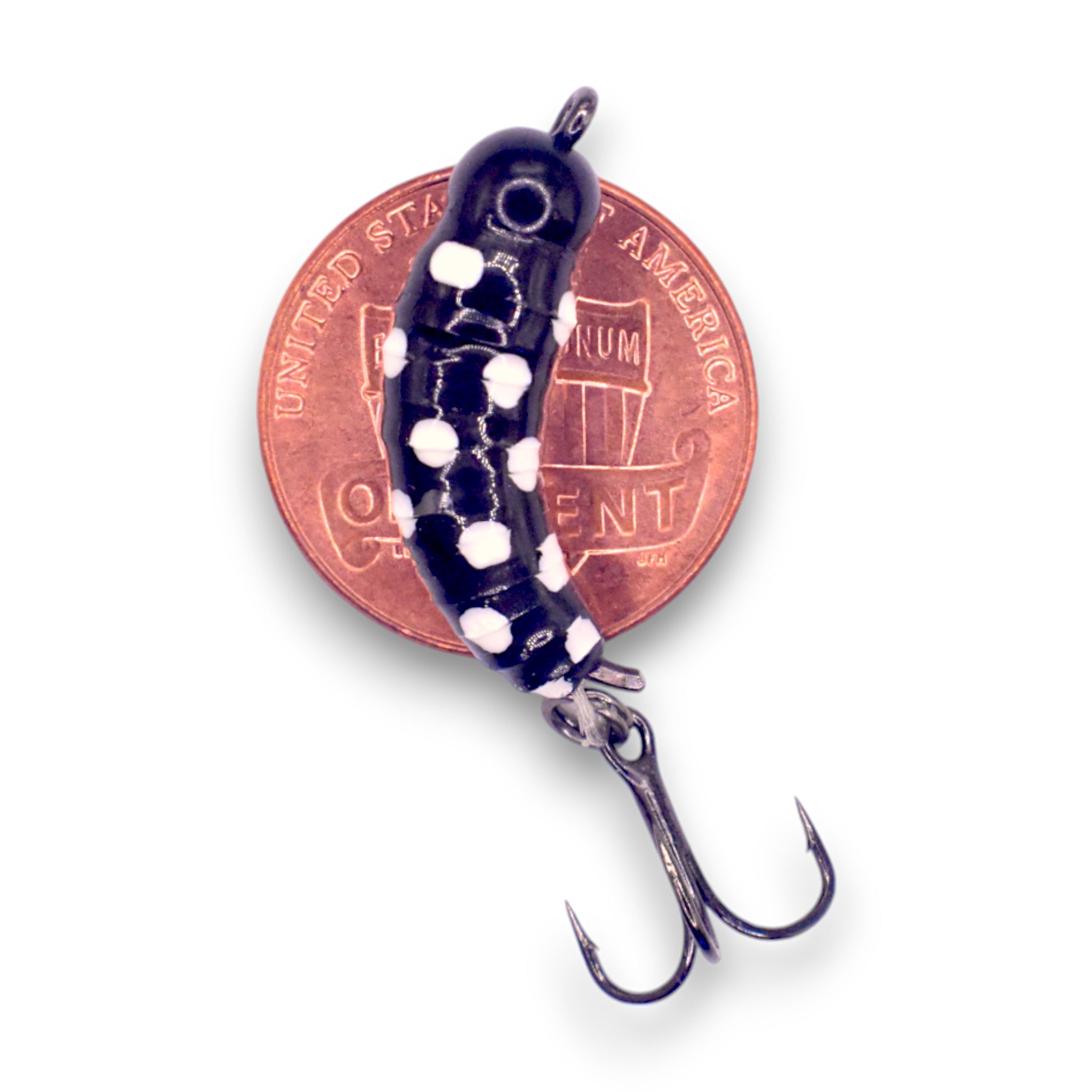Maggot String Tungsten Mighty Maggot Jig | Crappie & Panfish Treble Jig – Kenders ...