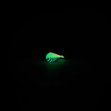 CHARTREUSE PEARL STRIPE GLOW TUNGSTEN JIG - Kenders Outdoors