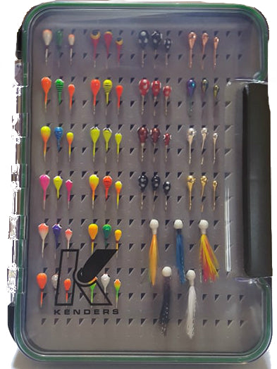 ツダジグ　ハダジグ　セット 65 PIECE LARGE HOOK TUNGSTEN JIG SET WITH LARGE PAD BOX – Kenders