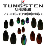 TUNGSTEN FLIPPING WEIGHTS - Kenders Outdoors