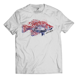 CRAPPIE SPECIES T-SHIRT WHITE - Kenders Outdoors