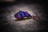 K-RIP PINK PURPLE STRIPE MINI VIBE BAIT - Kenders Outdoors