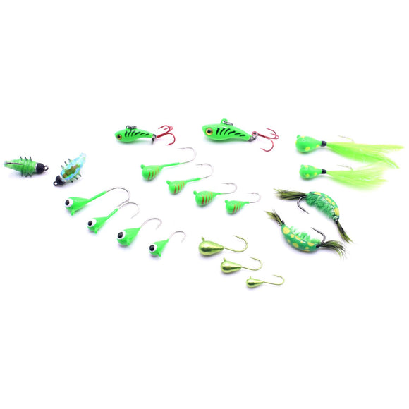 19 PIECE LUCKY JIG PACK