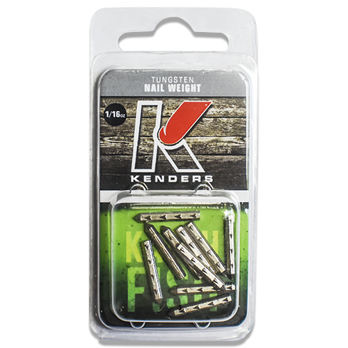 TUNGSTEN NAIL WEIGHTS – Kenders Outdoors