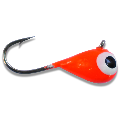 BRIGHT ORANGE GLOW TUNGSTEN JIG - Kenders Outdoors