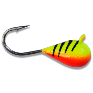 CHARTREUSE TIGER BRIGHT UV TUNGSTEN JIG - Kenders Outdoors
