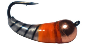 METALLIC COPPER ORANGE WHITE TUNGSTEN AKUA JIG SKUD