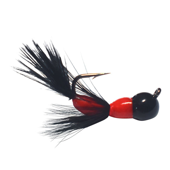 BLACK/RED TUNGSTEN AKUA JIG FLARE – Kenders Outdoors