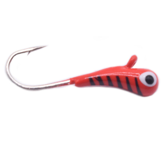 RED STRIPE GLOW TUNGSTEN KANOE JIG