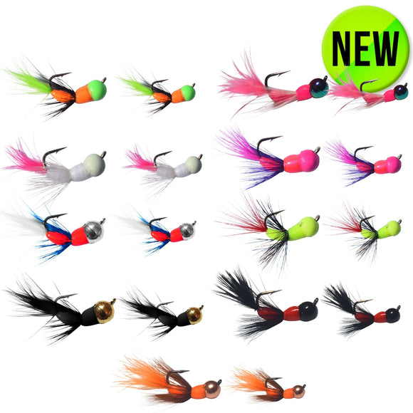 18 PACK - AKUA JIG TUNGSTEN SERIES FLARE