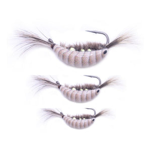 CREAM BROWN TUNGSTEN GLOW NATURAL SHRIMP SERIES