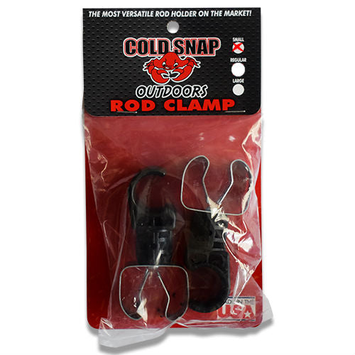 clam ice fishing rod holders ICE ROD CLAMPS/ROD HOLDERS (2/pk) – Kenders Outdoors