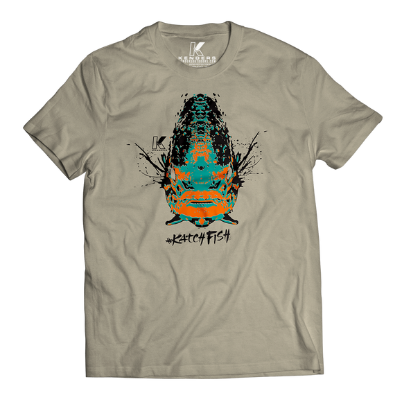 BLUEGILL SPECIES T-SHIRT HEATHER SLATE - Kenders Outdoors