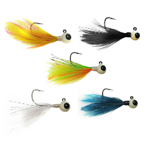 TUNGSTEN FEATHER JIGS (5 PACK) – Kenders Outdoors