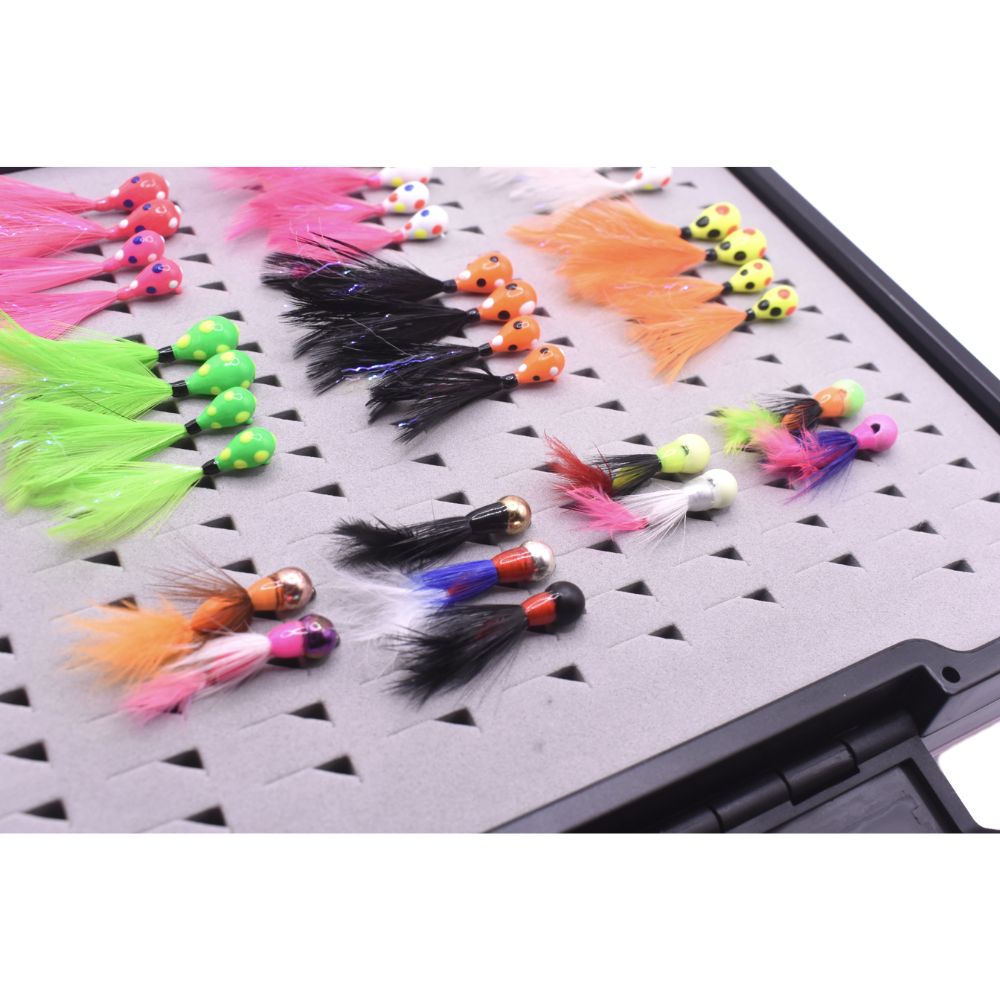 47 PIECE SUMMER CRAPPIE JIG KIT WITH LARGE PAD BOX – Kenders Outdoors
