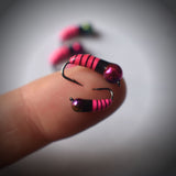 METALLIC RAINBOW PINK TUNGSTEN AKUA JIG SKUD