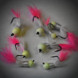 WHITE/PINK TUNGSTEN AKUA JIG FLARE