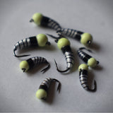 WHITE BLACK TUNGSTEN AKUA JIG SKUD